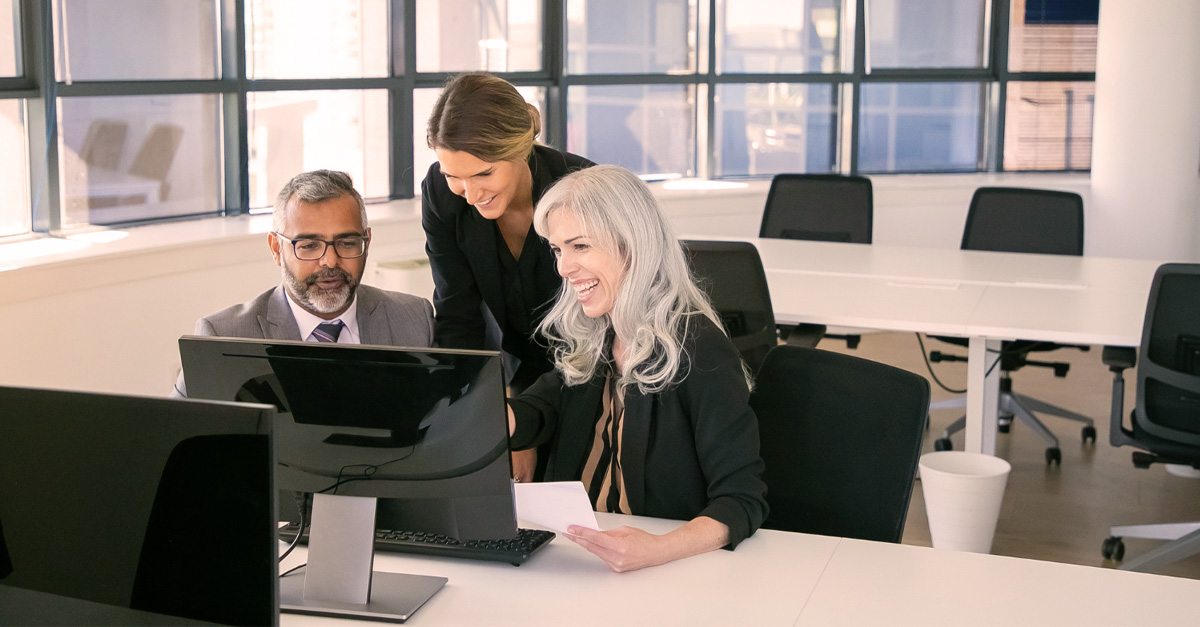 Executive team using ChaMa change management software - iTalent Digital blog